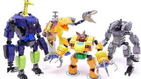 乐高国产机甲拼装视频,创意无限，组装乐趣